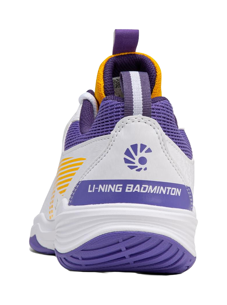 Li-Ning Ace V "White Purple" AYTT001-4 - Badminton Shoe Unisex