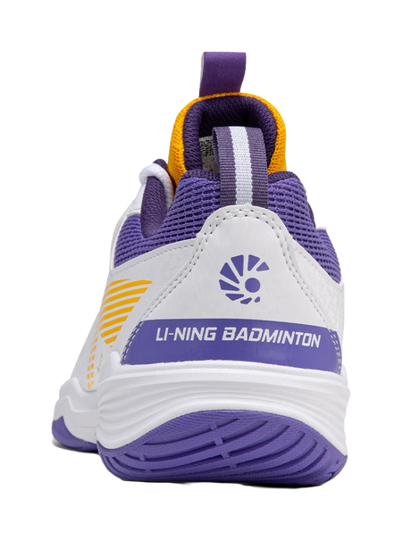 Li-Ning Ace V "White Purple" AYTT001-4 - Badminton Shoe Unisex