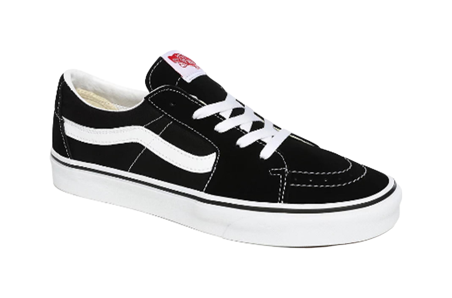 Sk8 Vans-Low Black White  vjsneaker.com