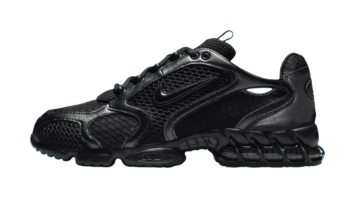 Nike Air Zoom Spiridon Cage 2 Triple Black  VJSNEAKER