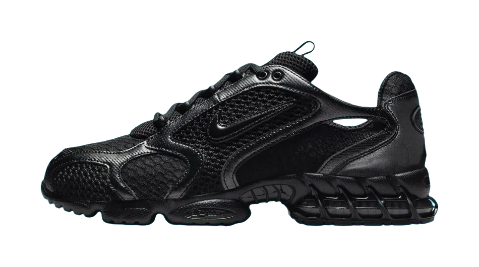 Nike Air Zoom Spiridon Cage 2 Triple Black  VJSNEAKER