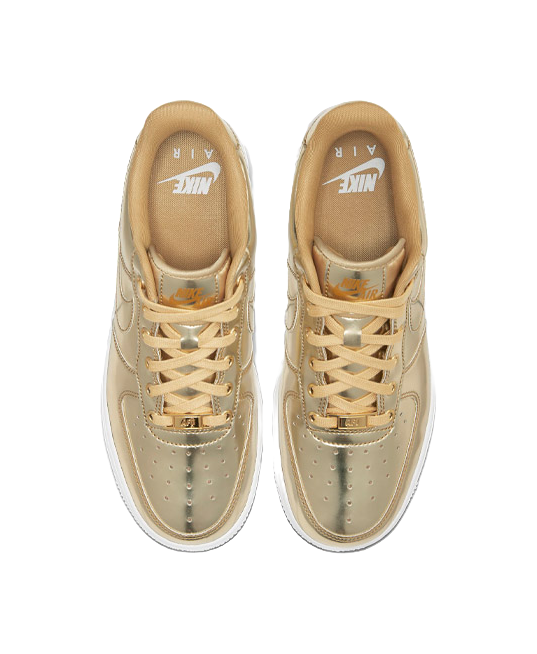 Nike Air Force 1 Low Metallic Gold Womens  vjsneaker.com