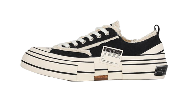 VESSEL G.O.P. Lows Black Low top Skateboard Shoes Unisex Black 