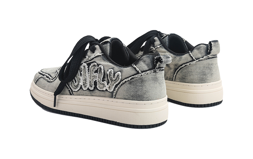 Jifffly Slip Resistant, Abrasion Resistant, Lightweight, Breathable, Height Increasing Low top Skateboard Shoes Unisex 
