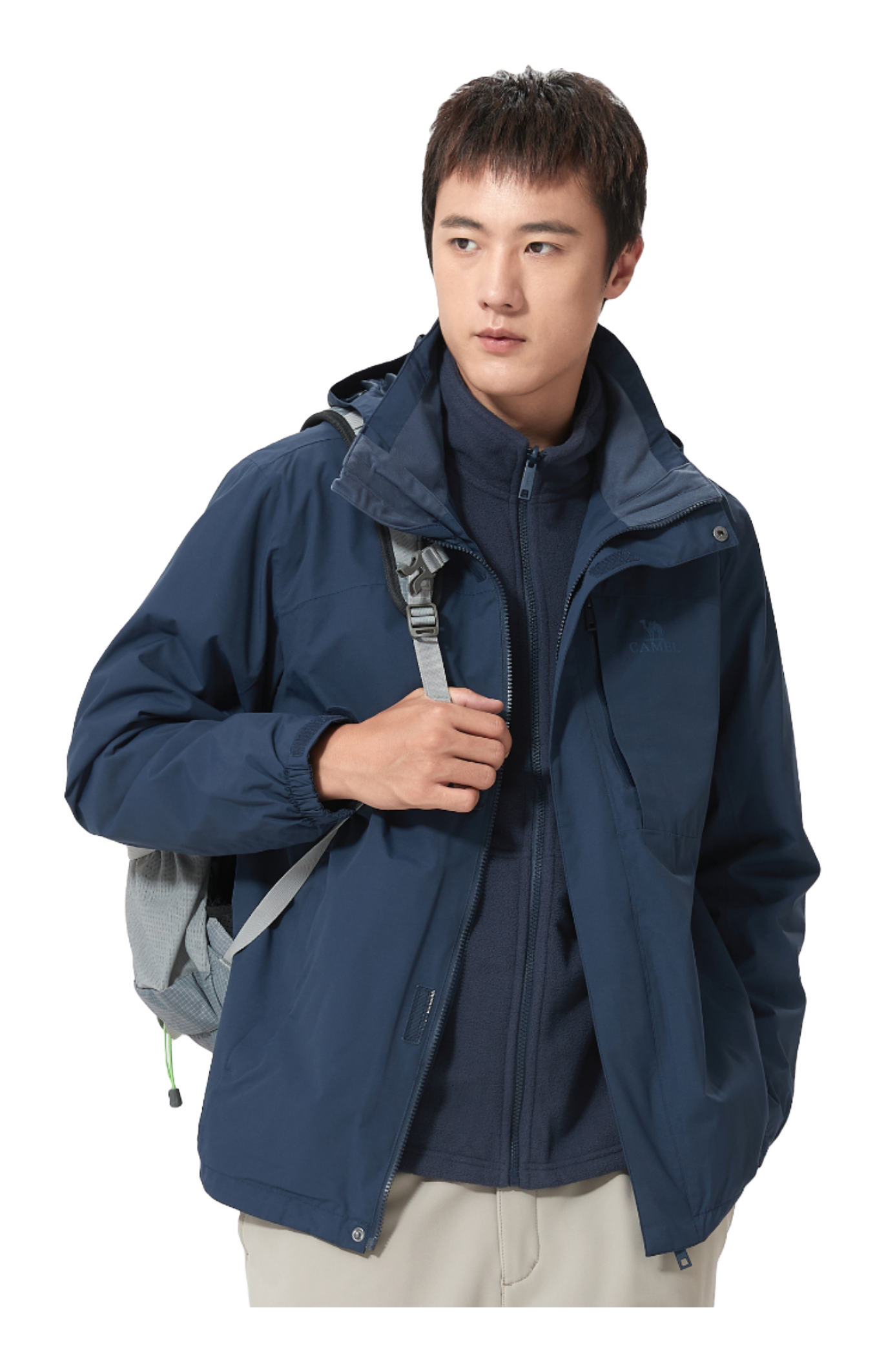 CAMEL All weather Windbreaker Jacket Mens  vjsneaker.com