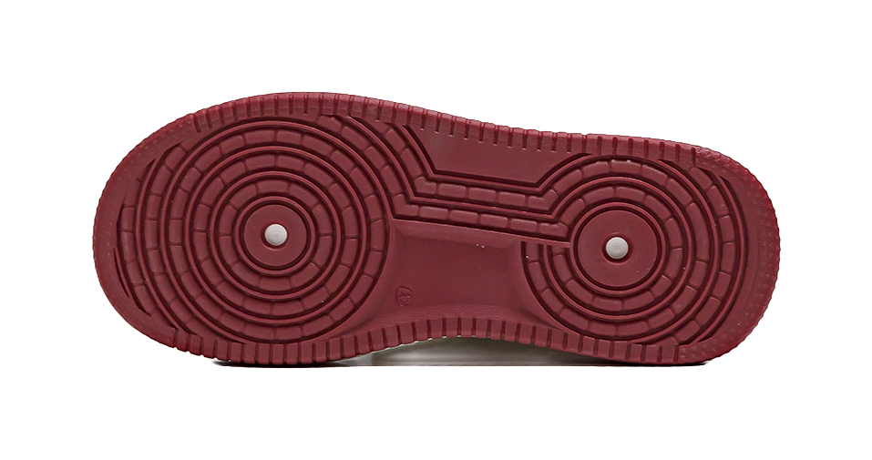 HUANQIU Anti-Slip And Wear-Resistant Lightweight Low-Top Skateboard Shoes Women's White Red 