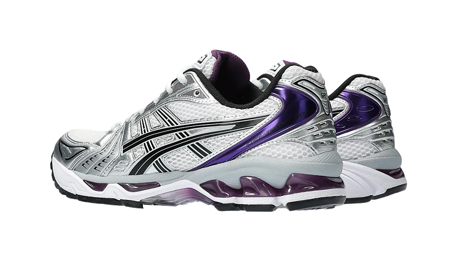 ASICS Gel Kayano 14 White Dark Grape Womens  vjsneaker.com