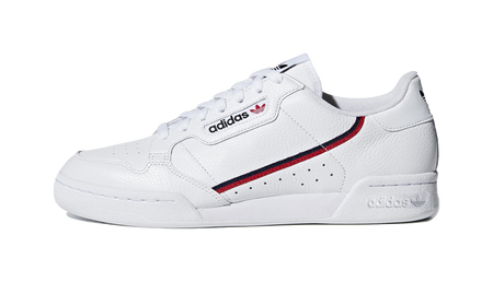 Adidas Continental 80 White Navy Scarlet  vjsneaker.com