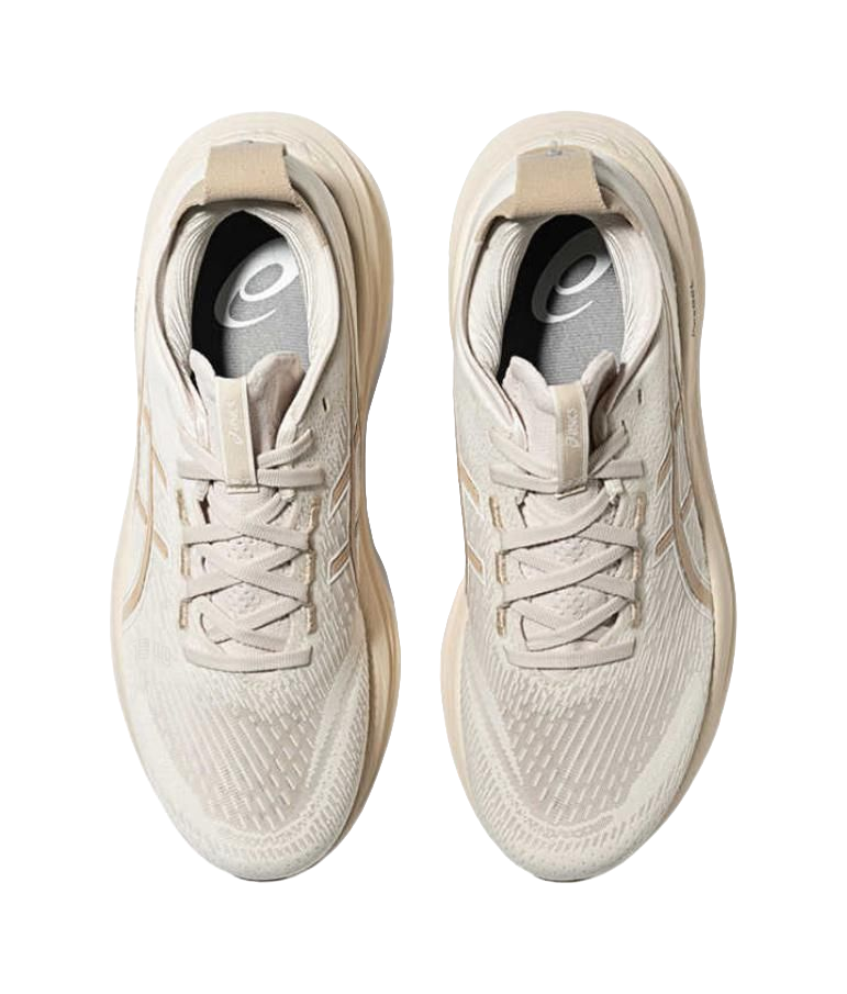 ASICS GEL NIMBUS 27 Abrasion Resistant Breathable Low top Casual Running Shoes Mens Brown Gray  vjsneaker.com