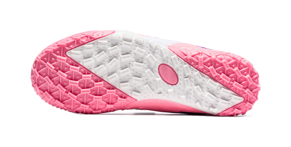 Double Star TF Broken Nail Sports Leisure Non slip Anti kick Lightweight Shock Absorbent Low cut Football Shoes White Purple Pink Children's Edition  VJSNEAKER