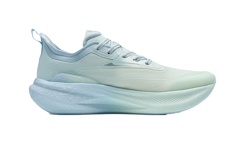 XTEP Two Thousand Kilometers 2.0 Running Shoes Women's Low top Light Fruit Green/Ripple Blue 