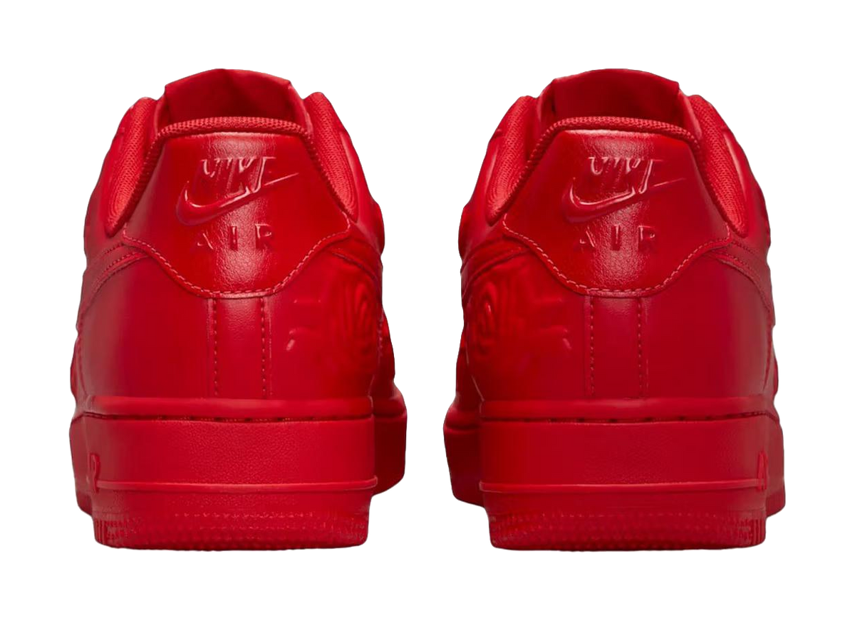 Nike Air Force 1 Low 07 Red Roses Womens  vjsneaker.com