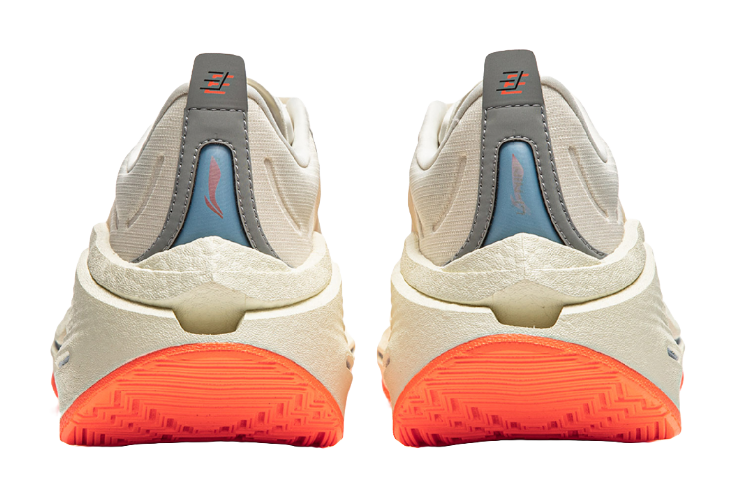 Li Ning Shadow 3 Essential Cushioning Support Rebound Low top Casual Running Shoes Womens Ecru  VJsneaker