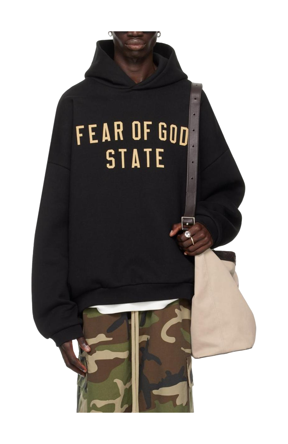 Fear Of God Essentials fleece hoodie  vjsneaker.com