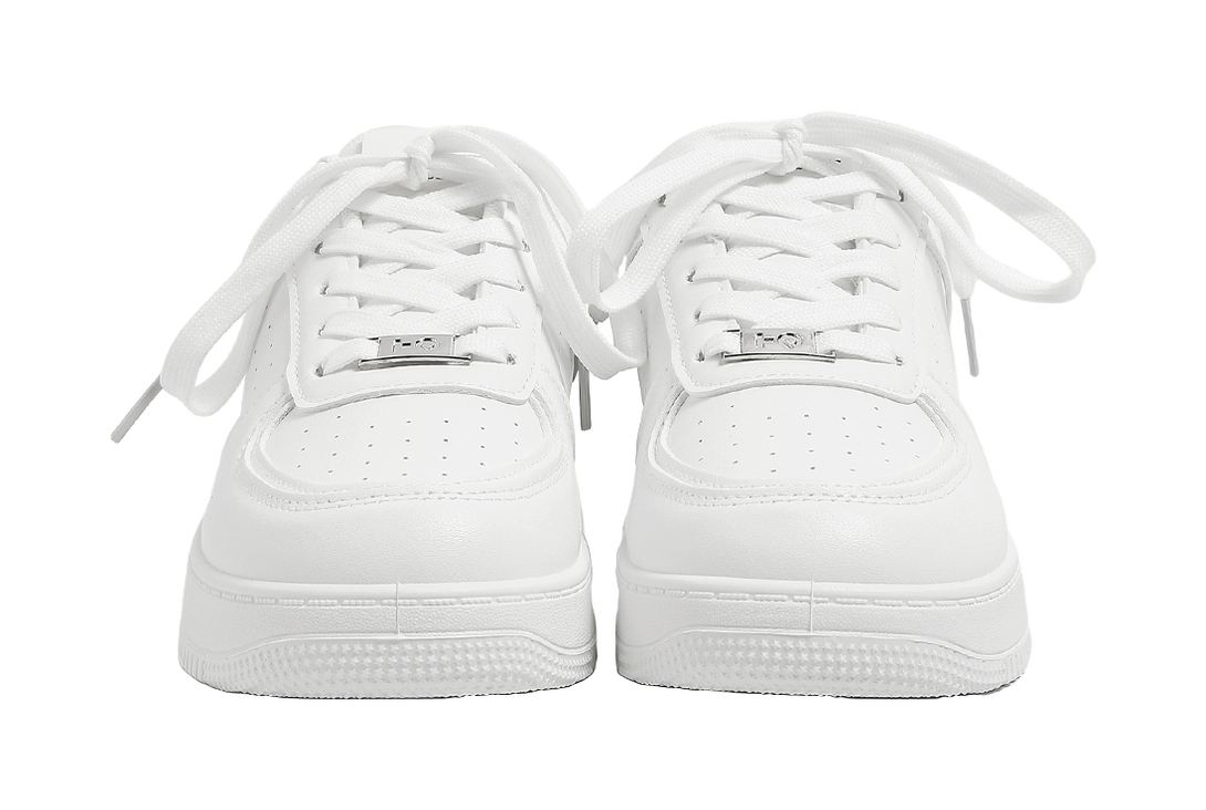 HUANQIU Height Increasing Abrasion Resistant Lightweight Slip Resistant Low top Skateboard Shoes Unisex Camel 