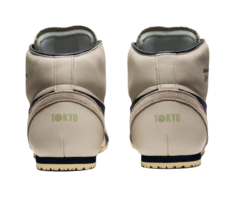 Onitsuka Tiger Mexico Mid Runner Birch Indian Ink  vjsneaker.com