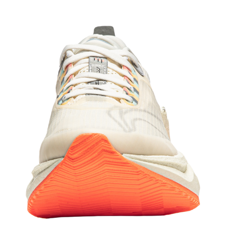 Li Ning Shadow 3 Essential Cushioning Support Rebound Low top Casual Running Shoes Womens Ecru  VJsneaker