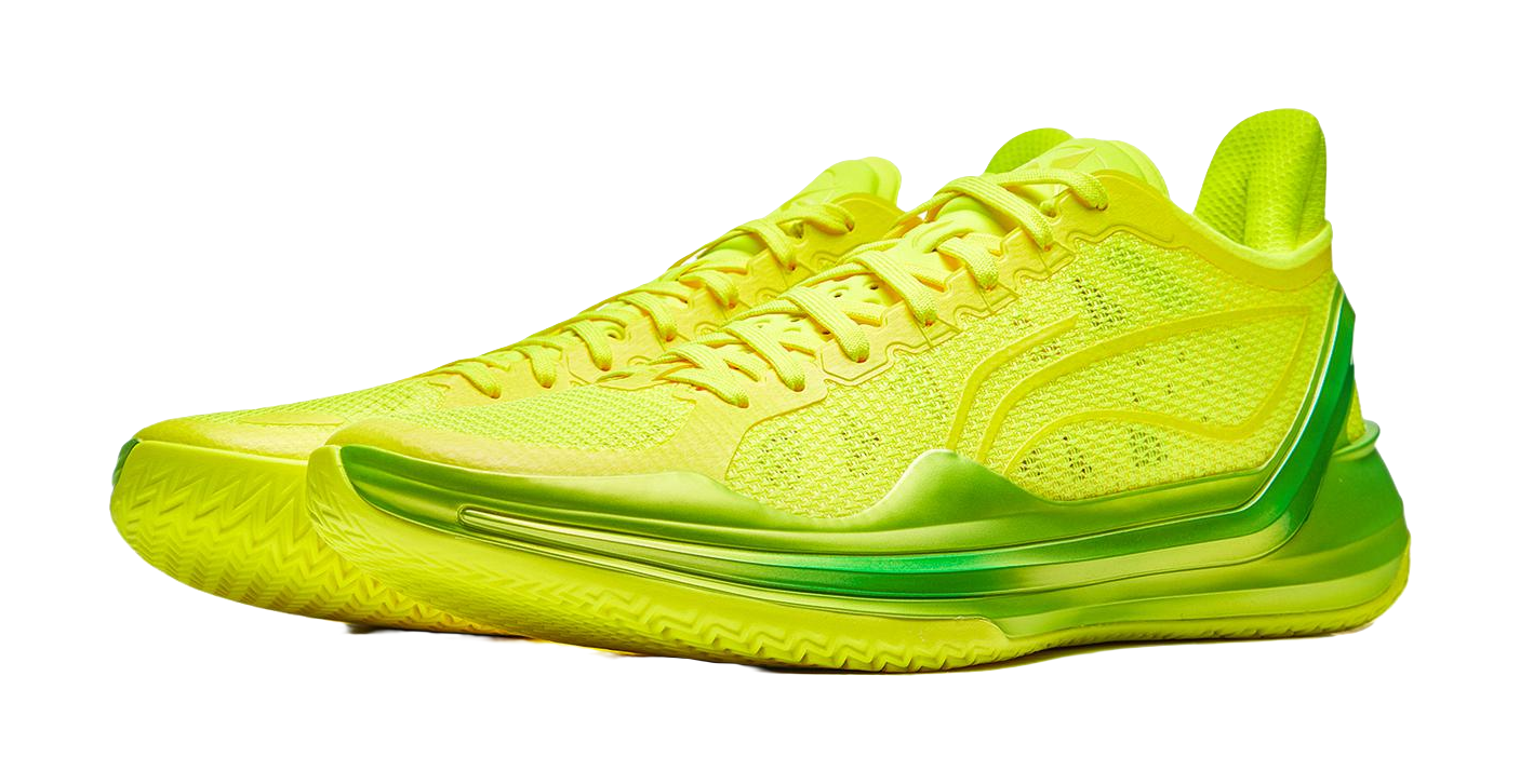 Li Ning Blade 4 V2 Cushioning Slip Resistant Support Lightweight Rebound Low top Basketball Shoes Mens Yellow  VJSNEAKER