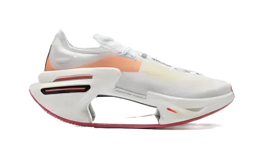 Li-Ning Shadow 3.0 "Standard White/Orange" ARRV001-21 - Running Shoe Unisex White Orange