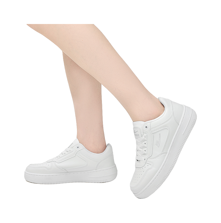 Warrior Air Force 1 White Sneakers Anti-Slip And Wear-Resistant Breathable Skateboard Shoes Unisex 