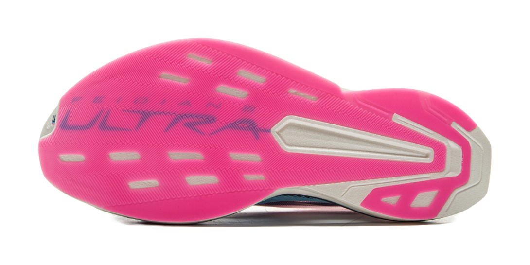 LiNing Feidian 5 ULTRA Cushioning, Slip Resistant, Rebound Low Top Running Shoes Unisex Pink Blue Mismatched 