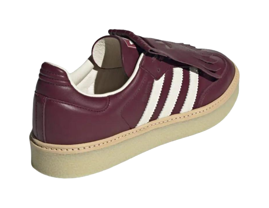 Samba Originals Adidas Originals Lux Maroon/Off White/Noble Maroon  vjsneaker.com