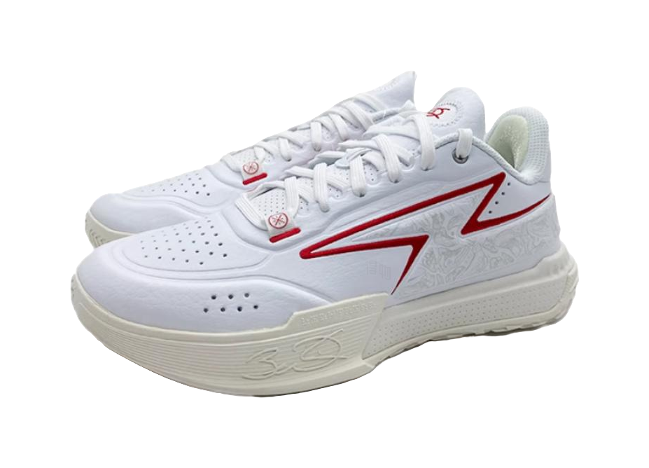 LiNing GenerationZ Slip Resistant Abrasion Resistant Low top Basketball Shoes Mens White  VJSNEAKER