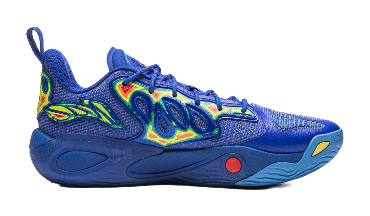 Li-Ning BadFive Sniper 2 Super "Species Invasion" ABFW013-8 - Outdoor Basketball Shoe Unisex Bright Blue
