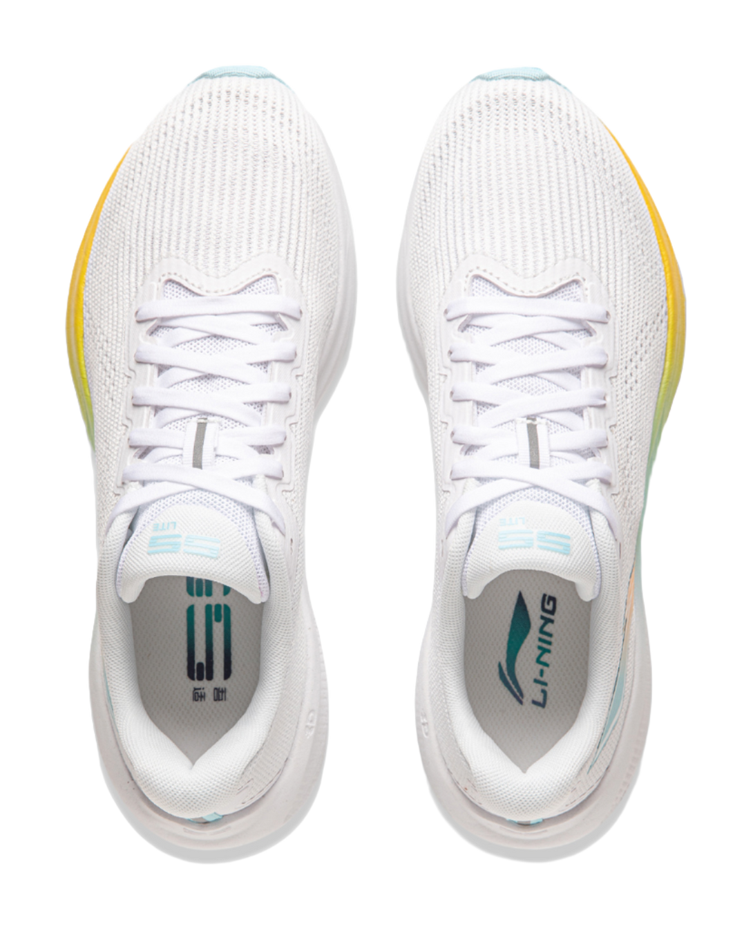 LiNing WuShi Lite 2.0 Cushioning Anti-Slip Wear-Resistant Breathability Low-Top Running Shoes Women's Standard White 