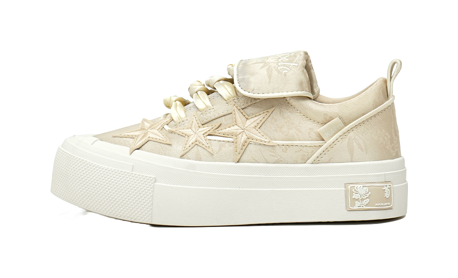 KAALIXTO Skateboarding Canvas Low 'Cream'