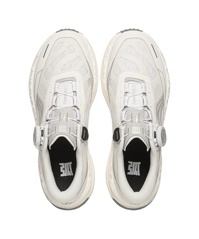 Li-Ning Arc ACE 3 "Champagne White" AZGW310-5 - Running Shoe Unisex White Gold