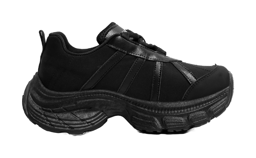 HUANQIU Abrasion Resistant Lightweight Slip Resistant Low top Chunky Sneakers Women's 