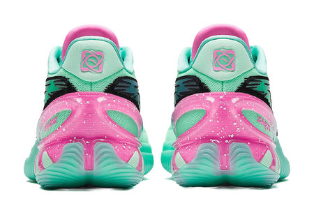 Anta Zap 3 Low top Basketball Shoes Mens Green Pink  vjsneaker.com