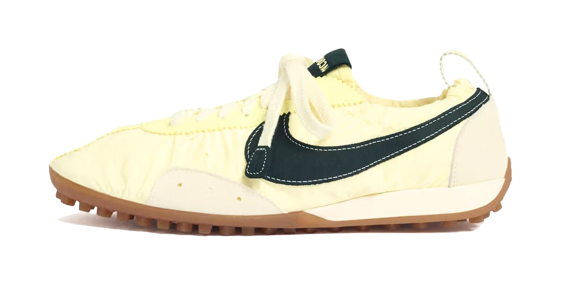 Nike Moon Shoe X Jacquemus Slip Resistant Abrasion Resistant Low top Casual Shoes Womens Ecru  VJSNEAKER