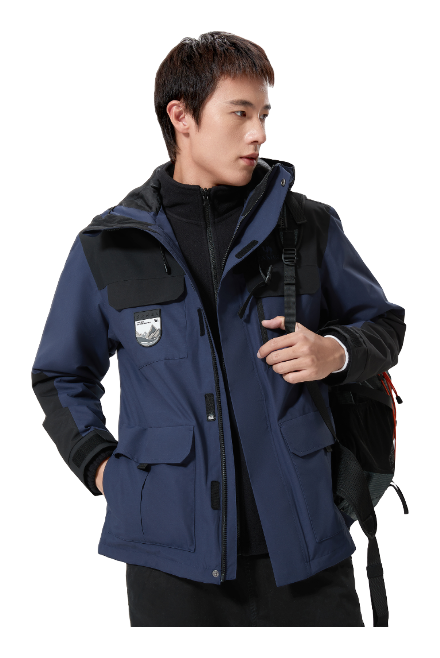 CAMEL All weather Windbreaker Jacket Unisex  vjsneaker.com