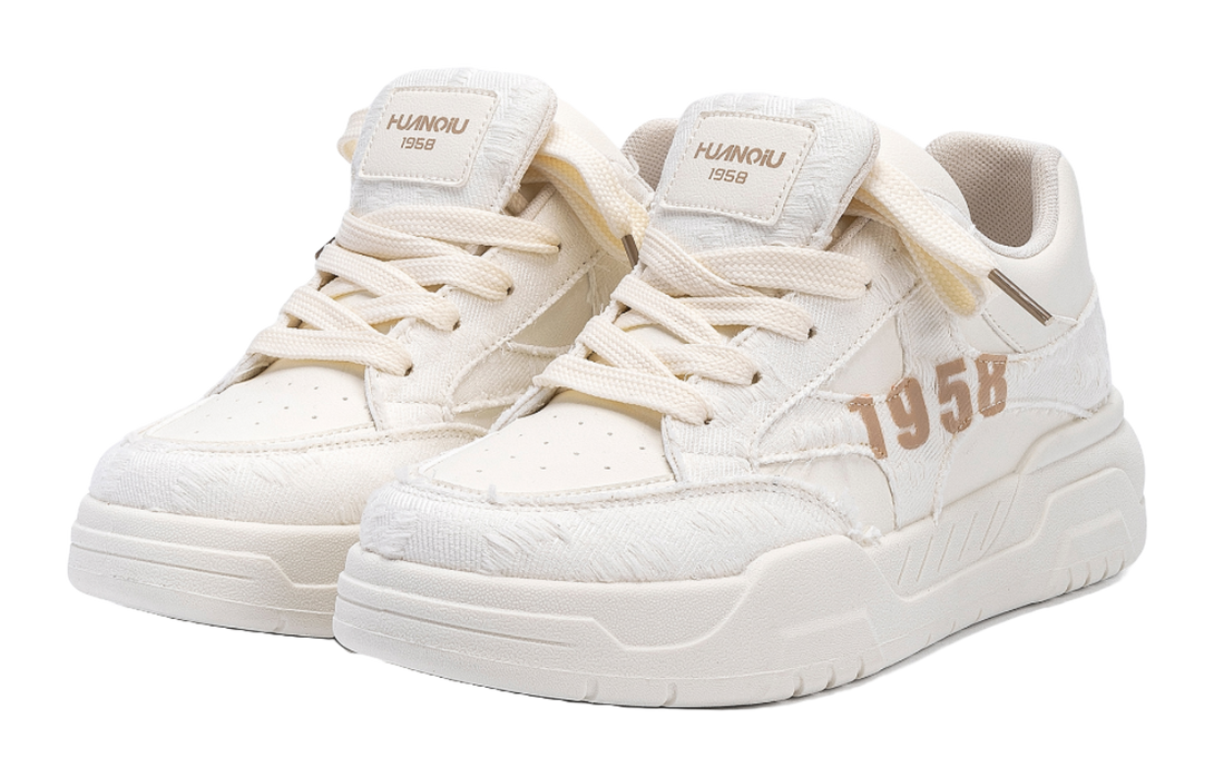 HUANQIU Coverage Balance Abrasion Resistant Lightweight Low top Skateboard Shoes Men's 