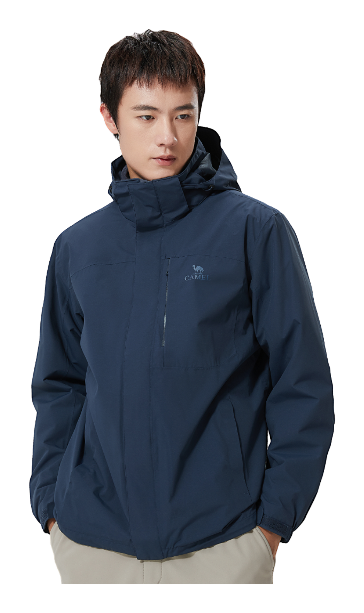CAMEL All weather Windbreaker Jacket Mens  vjsneaker.com
