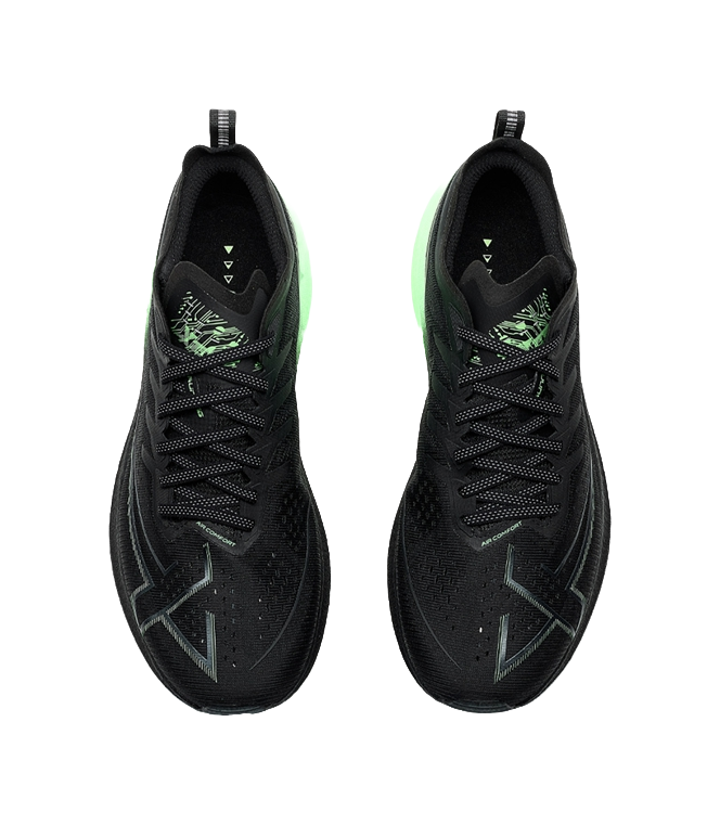 XTEP Cushioning Rebound Support Wear-Resistant Slip-Resistant Low-Top Training Running Shoes Men's Aurora Night Shadow 