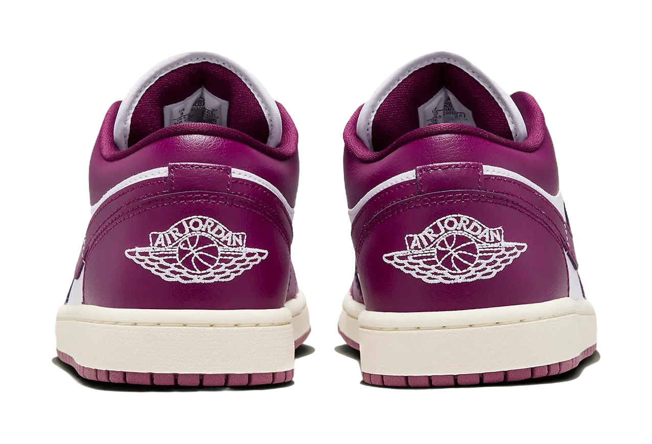 Jordan 1 Low Bordeaux Womens  vjsneaker.com