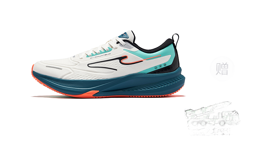 Erke Tissot 4 Running Shoes Men's Low top Microcrystal White Jade Green 