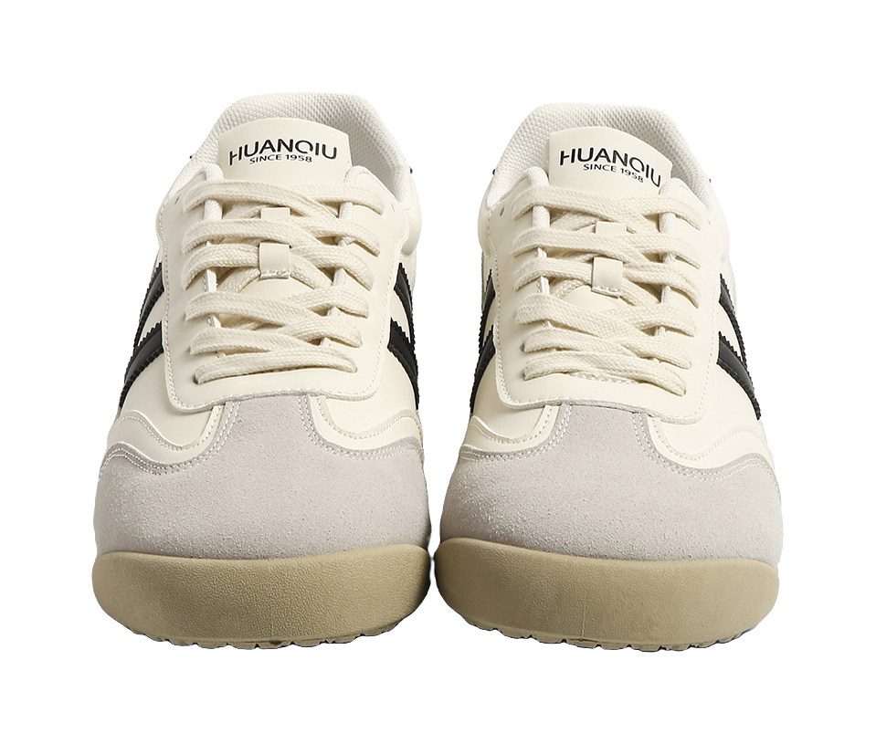 HUANQIU Slip Resistant Cushioning Abrasion Resistant Breathable Low top Skateboard Shoes Men's 