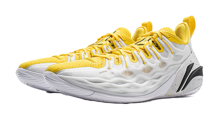 Li-Ning Buckets "Golden Gate Bridge" White/Yellow ABAV051-15 - Jimmy Butler Basketball Shoe Unisex White Yellow