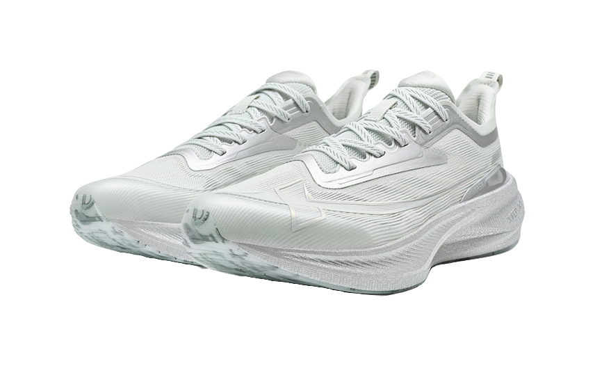 XTEP Two Thousand Kilometers 2.0 Cushioning Wear-Resistant Low-Top Running Shoes Men's Scholar Color Scheme 