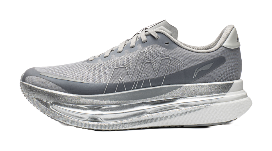 Li-Ning Red Hare 9 ULTRA "Silver Ultimate Grey" ARPW057-2 - Carbon Plate Running Shoe Unisex Silver Ultimate Grey
