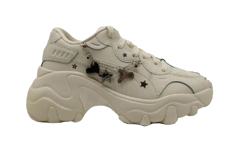 PUMA Pulsar Wedge Low Top Casual Shoes Womens Ecru  vjsneaker.com