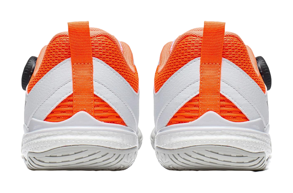 Li-Ning Mage PE "White Orange" APPU017-1 - Wang Chuqin Table Tennis Shoe Unisex