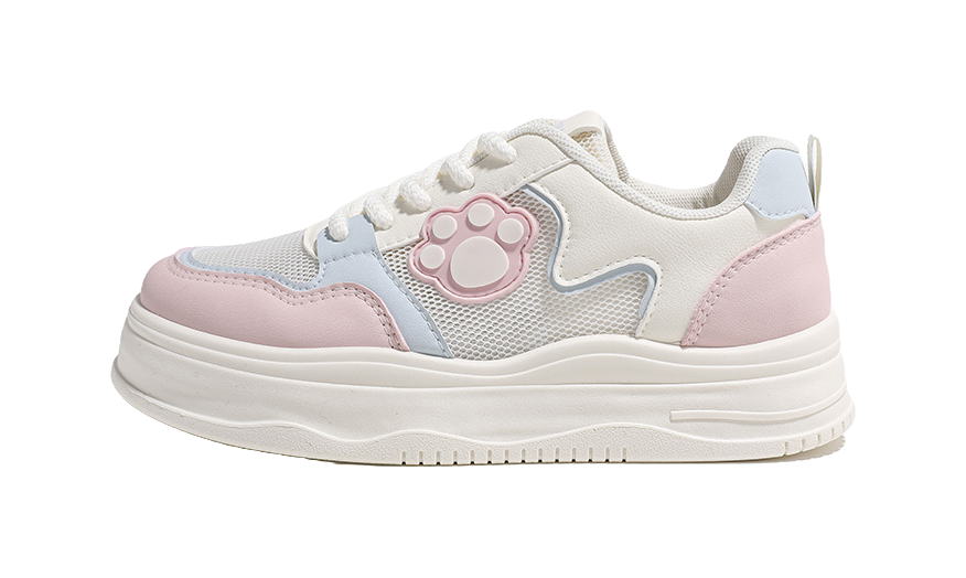 HUANQIU Anti Slip And Wear Resistant Height Increasing Low Top Skateboard Shoes Women's 