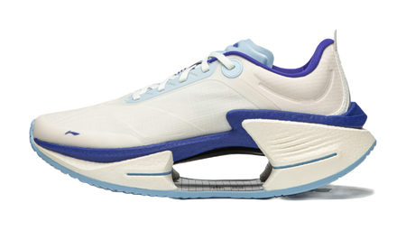 Li Ning Shadow 3 Essential Textile, TPU Cushioning Support Rebound Low top Sprint Running Shoes Mens White  VJsneaker