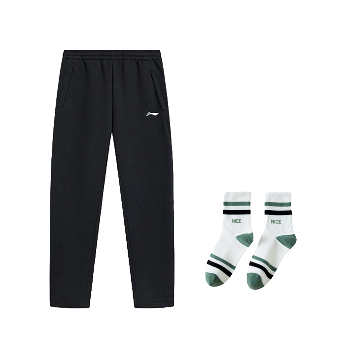 LiNing Fitness Series Casual Pants Unisex Black  VJSNEAKER