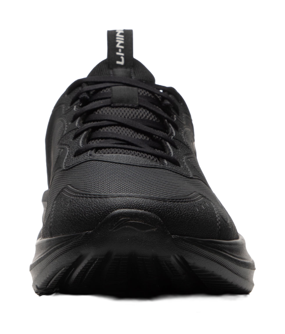 LiNing Shock Absorbers Rebound Low top Casual Sprint Running Shoes Men's Black 